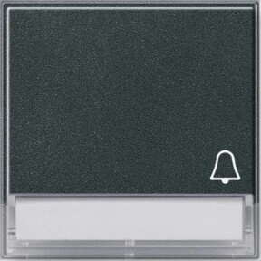 Gira TX_44 Wippe mit Symbol und Beschriftungsfeld, anthrazit