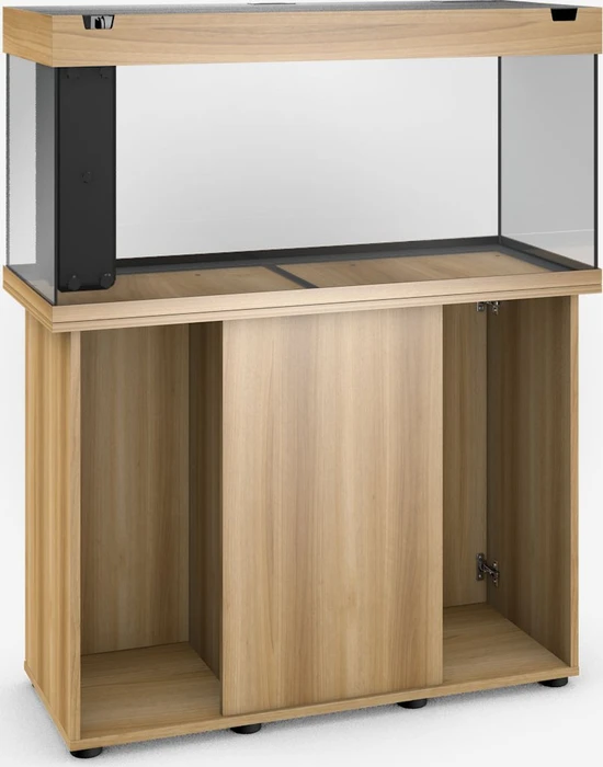 Juwel Rio 180 LED Aquarium-Set mit Unterschrank, helles Holz/helles Holz, 180l