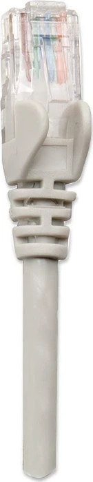 Intellinet Patchkabel, Cat5e, U/UTP, RJ-45/RJ-45, 5m, grau