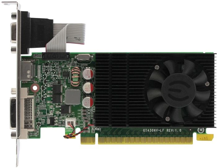 EVGA GeForce GT 730 low profile, 2GB DDR3, VGA, DVI, HDMI