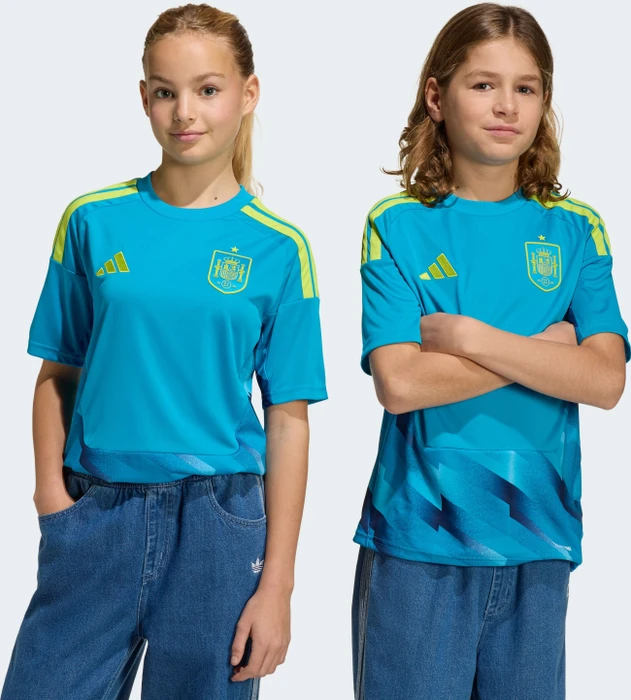 adidas FIFA WM 2026 Spanien Torwart Heimtrikot kurzarm (Junior)