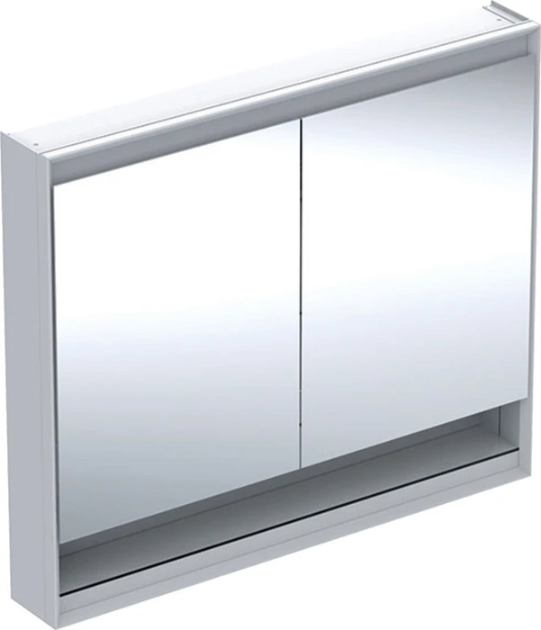Geberit ONE Spiegelschrank ComfortLight, Nische, 2 Türen, AP-Montage