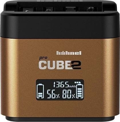 Hähnel ProCube 2 Doppelladegerät für Olympus