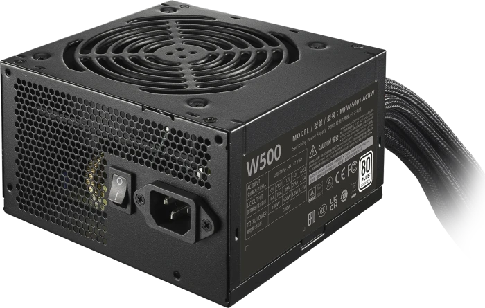 Cooler Master Elite NEX W500 230V Black Mesh Cable 500W, ATX 2.41