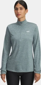 Under Armour Tech Twist Half Zip Funktionsshirt langarm jasper blue/white (Damen)