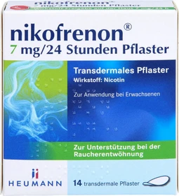 Heumann Nikofrenon 7mg/24 Stunden Pflaster, 14 Stück