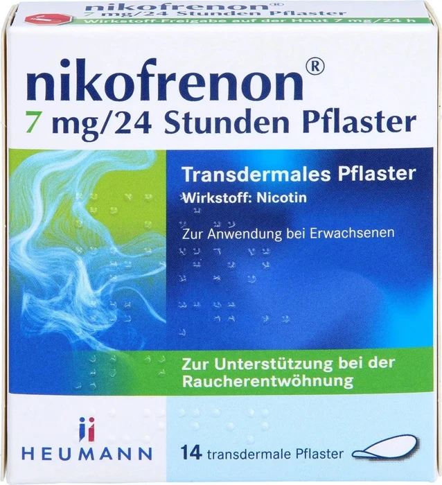 Heumann Nikofrenon 7mg/24 Stunden Pflaster