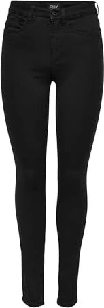 ONLY Skinny High Royal Jeans schwarz (Damen)