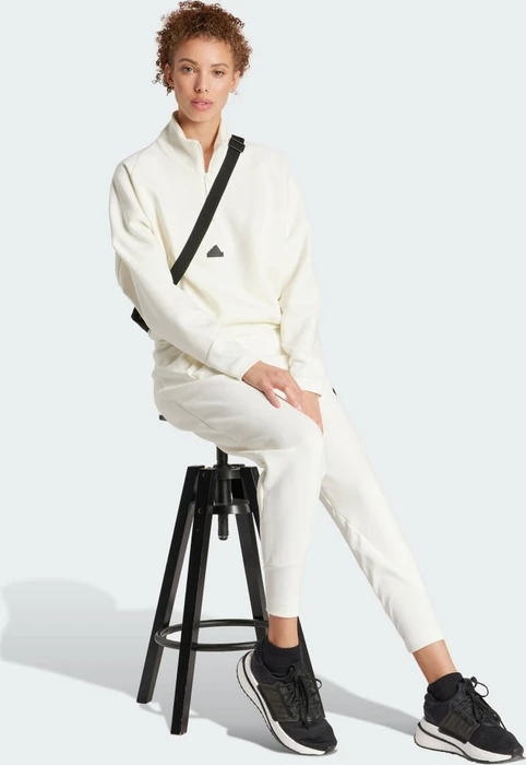 adidas Z.N.E. Trainingshose lang off white (Damen)