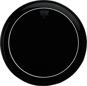 Remo Pinstripe Ebony 18"