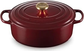 Le Creuset Signature Gusseisen Bräter oval 29cm 4.7l garnet