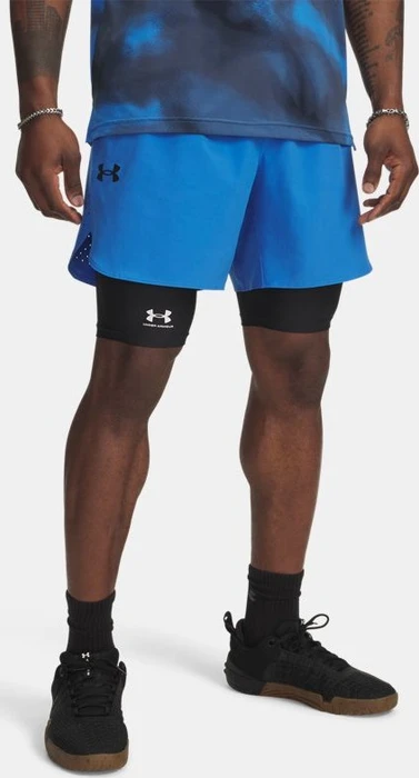 Under Armour Peak Hose kurz blue atlantis/black (Herren)