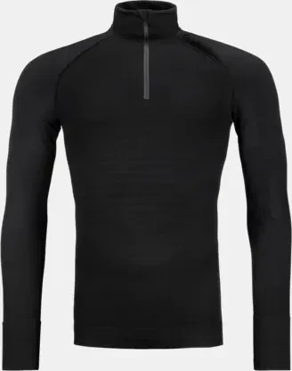Ortovox 230 Competition Zip Neck Funktionsshirt langarm black raven (Herren)