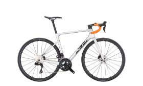KTM Revelator Alto Elite Di2 starlight silver/black orange Modell 2023