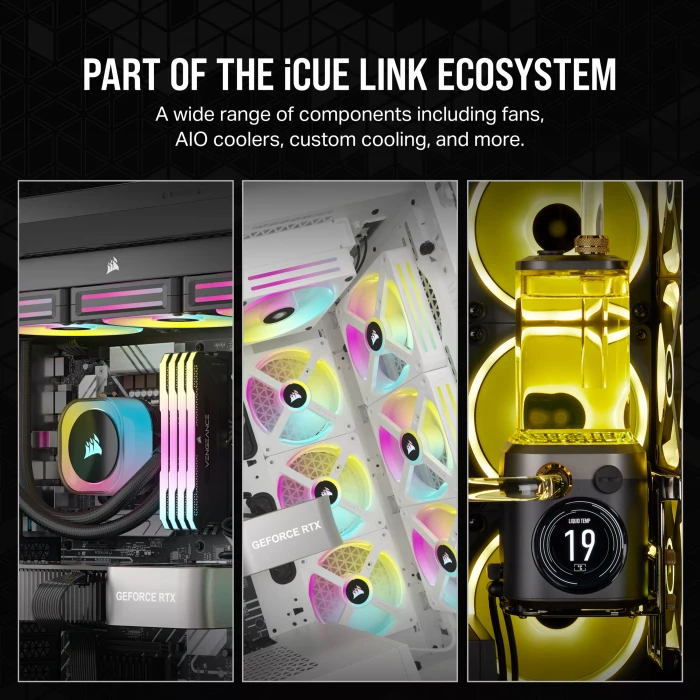 Corsair iCUE LINK H100i RGB, weiß