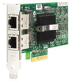 HP NC360T LAN-Adapter, 2x RJ-45, PCIe 1.0 x4 (412648-B21)