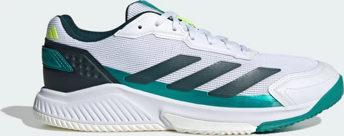 adidas Courtquick Padel cloud white/aurora ivy (Herren)