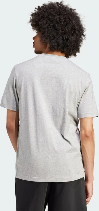 adidas Trefoil Essentials T-Shirt kurzarm medium grey heather (Herren)