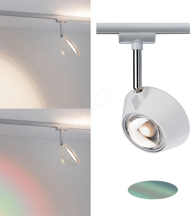 Paulmann URail Sabik Schienensystem LED Spot 13W weiß matt, 1 Stück