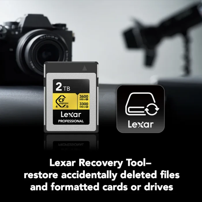 Lexar Professional GOLD R3600/W3300 CFexpress 4.0 Type B 2TB