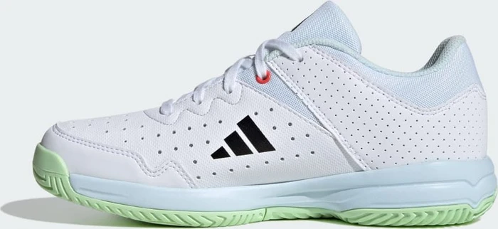 adidas Court Stabil cloud white/core black/semi green spark (Junior)