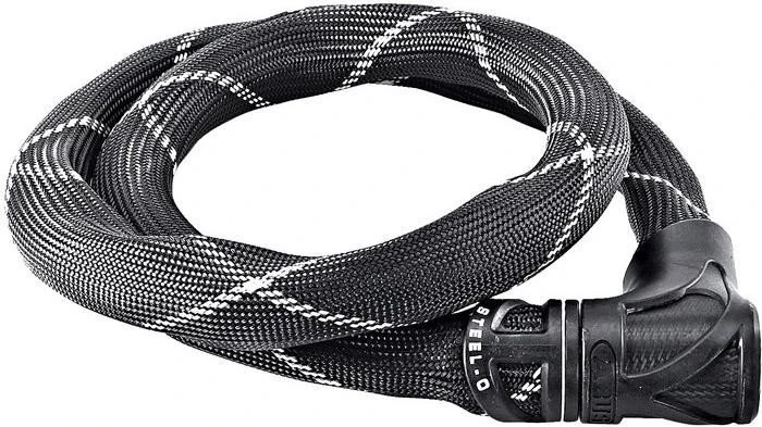 ABUS Granit Steel-O-Flex Iven 8200 85cm Kabelschloss schwarz