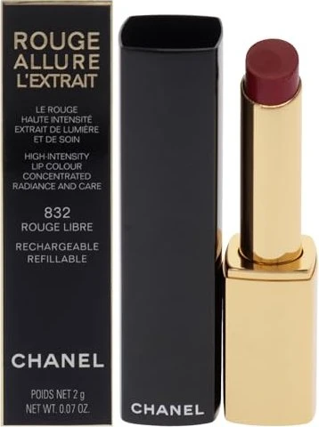 Chanel Rouge Allure L'Extrait Lippenstift nachfüllbar 832 rouge libre, 2g
