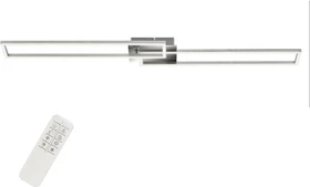 Briloner Frame CCT LED Deckenleuchte 40W 110cm chrom