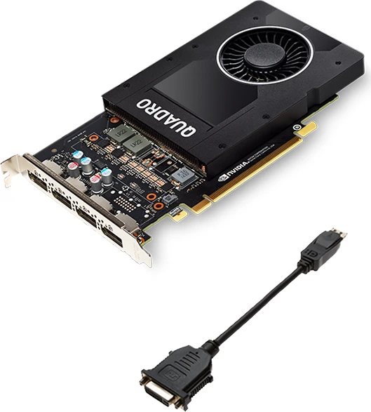 PNY Quadro P2000, 5GB GDDR5, 4x DP