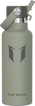 Super Sparrow To Go Isolierflasche 500ml sage