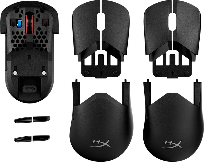 HP HyperX Pulsefire Saga Pro 4K Wireless schwarz, USB/Bluetooth