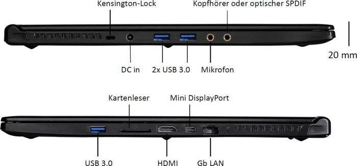 MSI GS60 2QE-053UK Ghost Pro 3K Gold Edition, gold, Core i7-4710HQ, 16GB RAM, 512GB SSD, 1TB HDD, GeForce GTX 970M, UK