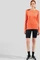 Odlo Essential Seamless Funktionsshirt langarm living coral melange (Damen) Vorschaubild