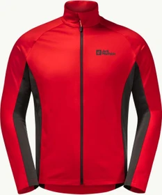 Jack Wolfskin Morobbia FZ Fahrradjacke adrenaline red (Herren)