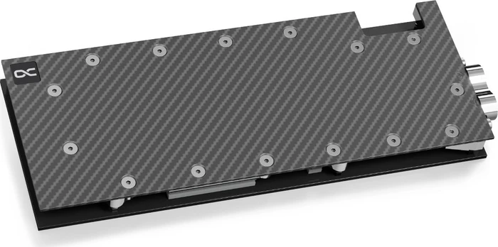 Alphacool ES GPX-A AMD Radeon RX 6800/XT/6900 Reference Copper/Carbon mit Backplate, Reference, schwarz