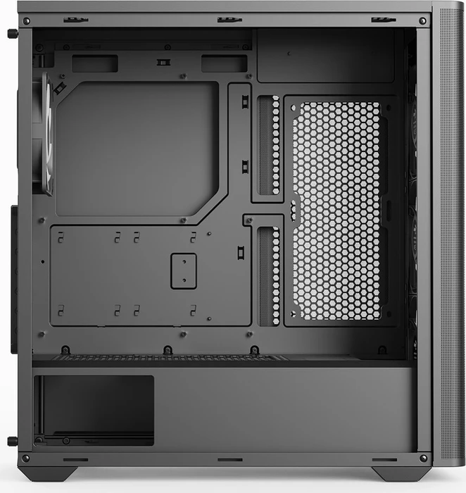 AeroCool D501A [V2] Black, Glasfenster