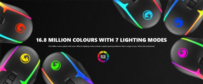 Marvo Scorpion M729W Wireless Gaming Mouse, USB