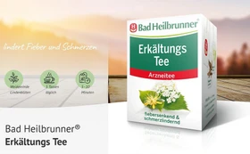Bad Heilbrunner Erkältungstee Tee Beutel, 8 Stück