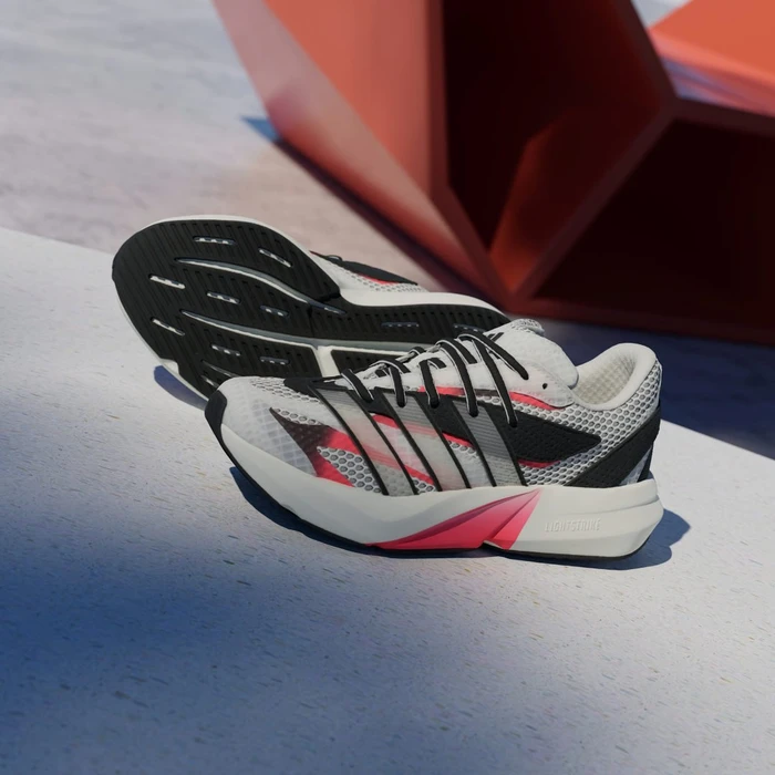adidas Lightstride off white/lucid red (Damen)