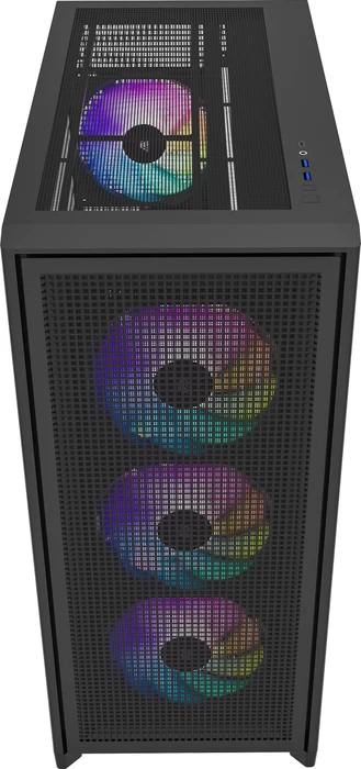Silentware Air 2000 A-RGB Black, Glasfenster