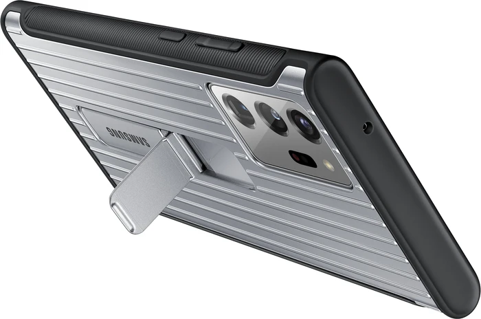 Samsung Protective Standing Cover für Galaxy Note 20 Ultra silver
