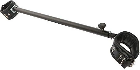 Zado Leder-Spreizstange 65-120cm schwarz