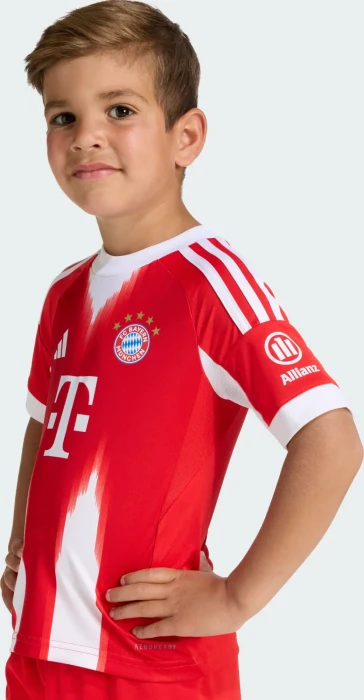 adidas FC Bayern München Mini 2025/2026 Heimausrüstung (Junior)