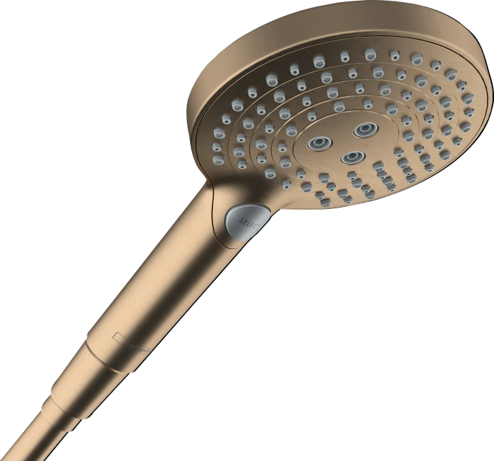 Hansgrohe Raindance Select S 120 3jet PowderRain Handbrause brushed bronze
