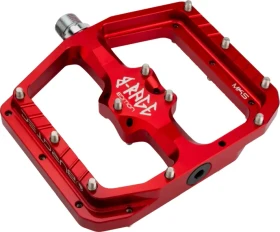 Burgtec Penthouse Flat MK5 B-Rage Edition Plattformpedale race red