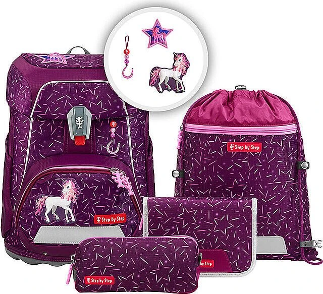 Step by Step Fit Schultaschen-Set 5-tlg.