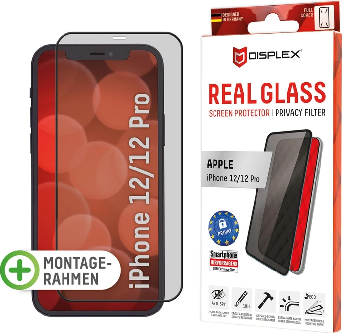 Displex Privacy Glass FC für Apple iPhone 12/12 Pro