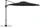 Doppler Life side Sonnenschirm 310cm anthrazit (409288840)