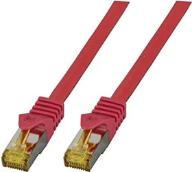 EFB Elektronik Patchkabel, Cat7/Cat6a, S/FTP, RJ-45/RJ-45, 10m, rot