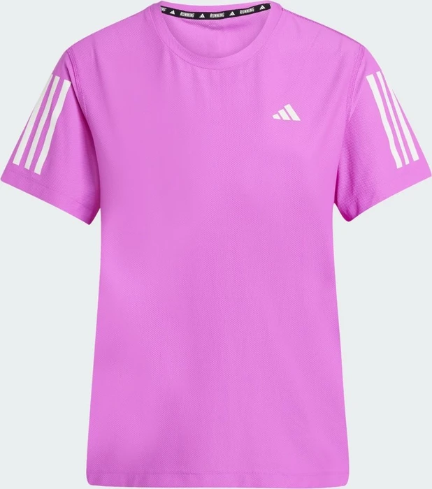 adidas Own The Run Laufshirt kurzarm purple burst (Damen)